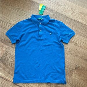 United Colors Of Benetton Vibrant Blue Kids Polo